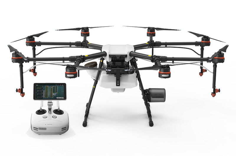 DJI MG-1P (10 ลิตร) ชุดพร้อมบิน แบต 2 ก้อน เครื่องชาร์จ